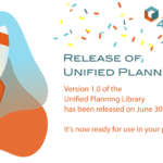 Release of Unified Planning 1.0! Version 1.0 of the Unified Planning Library has been released on June 30. It is now ready for use in your projects!